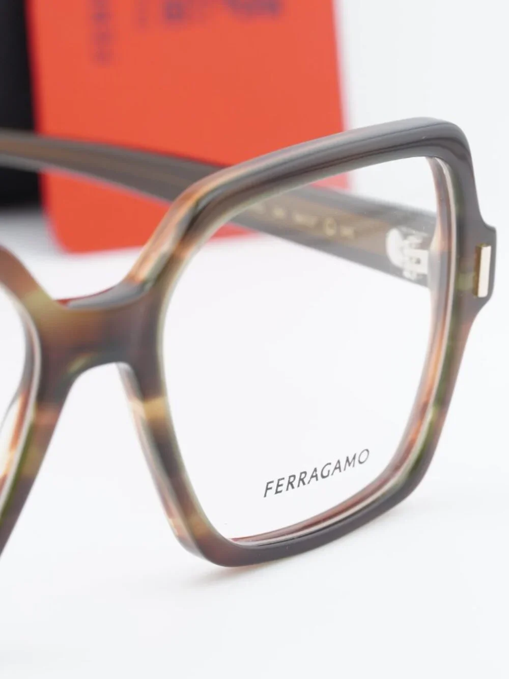 Salvatore Ferragamo SF3031 280 Square Eyeglasses 56mm – Brown